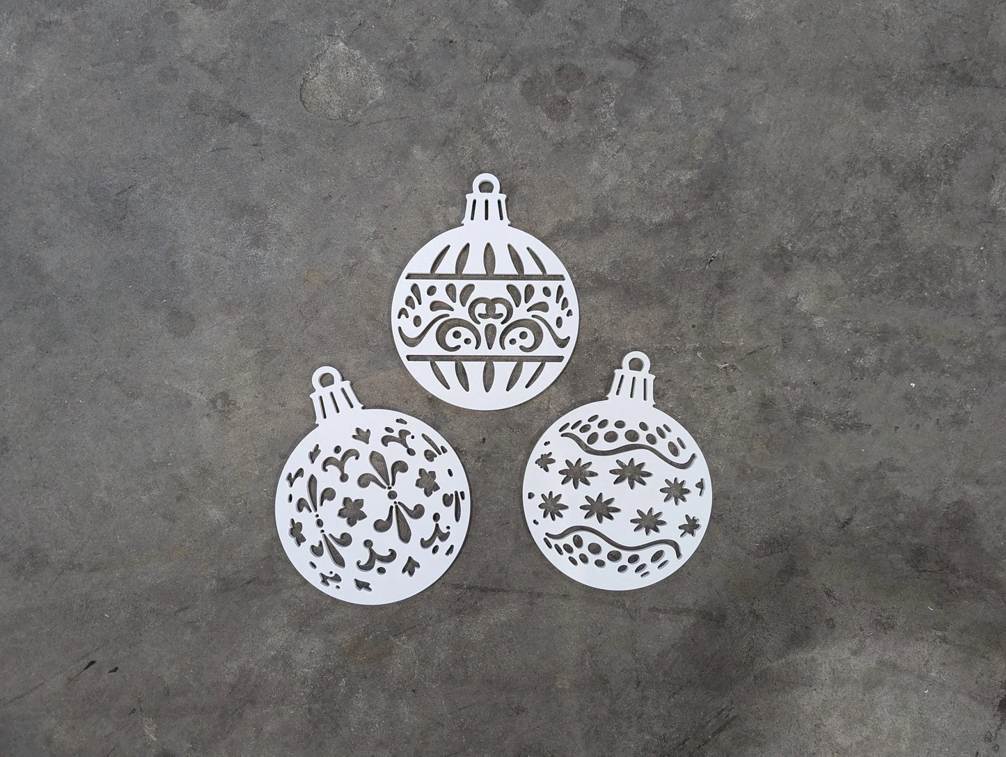 Outdoor Christmas Ornament SET OF 3
