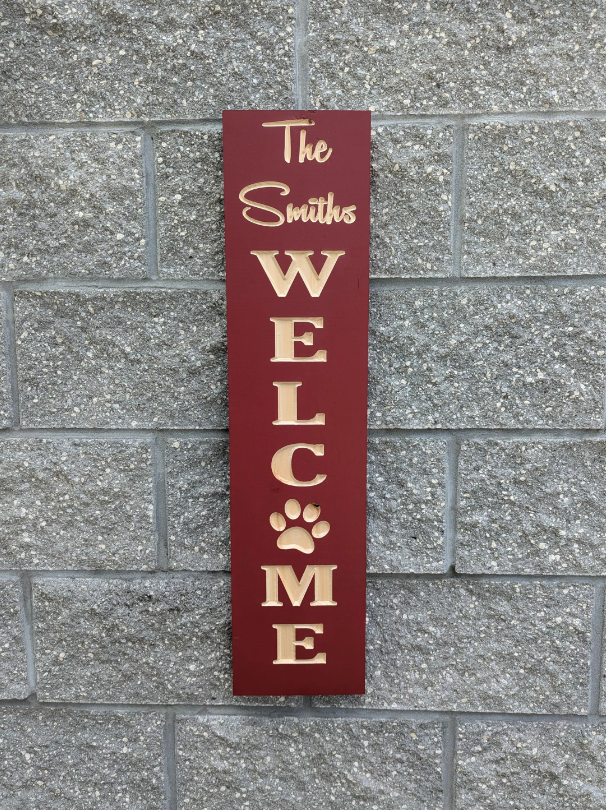 Welcome Front Porch Sign