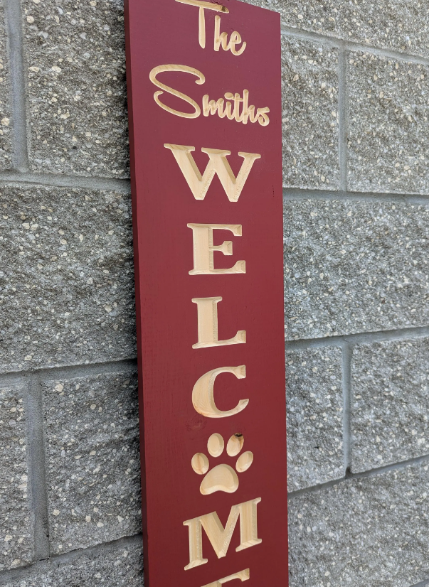 Welcome Front Porch Sign