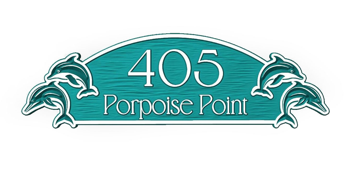 "Porpoise Point Drive" With Dolphins