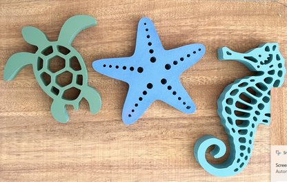 Custom PVC Wall Animal- Starfish