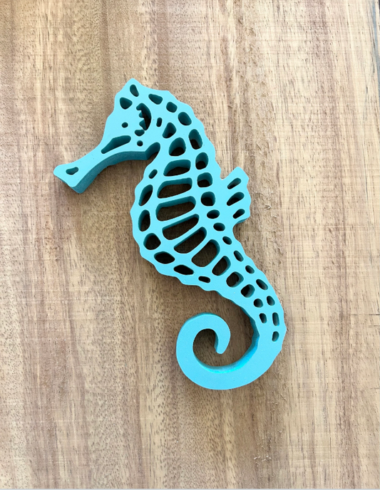 Custom PVC Wall Animal- Seahorse