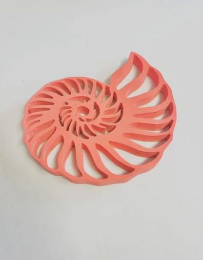 Custom PVC Wall Art - Nautilus shell