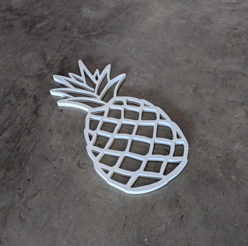 Custom PVC Wall Art - Pineapple