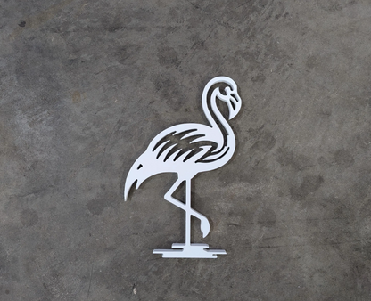 Custom PVC Wall Animal- Flamingo