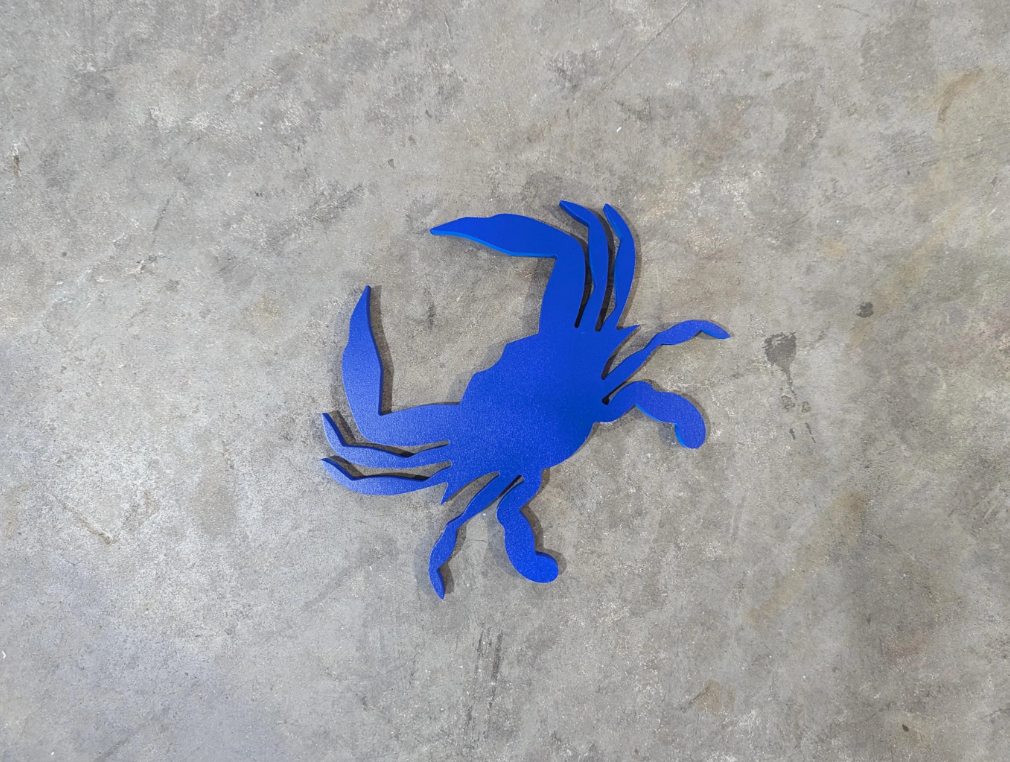 Custom PVC Wall Animal- Crab