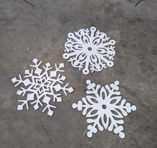 Snowflake SET OF 3
