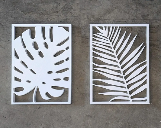 Custom PVC Tropical Wall Decor SET