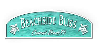 "Beachside Bliss" With Turtles