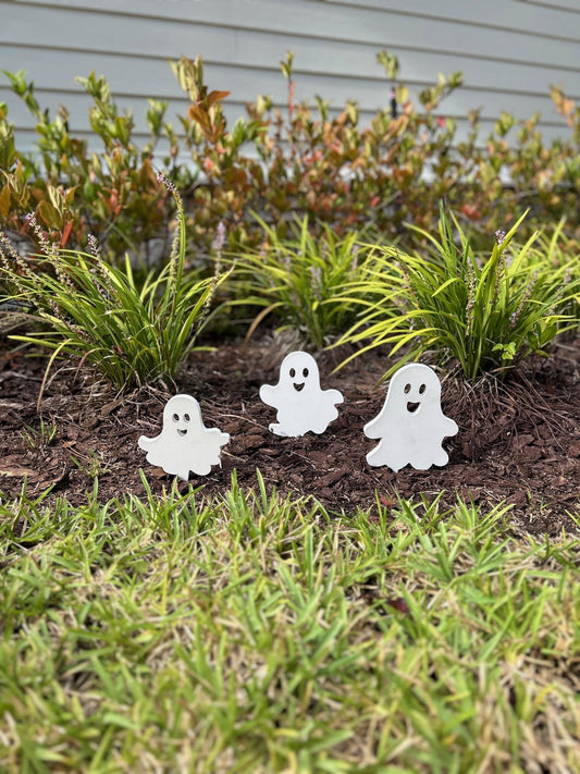 Custom PVC Ghost Yard Stake SET OF 3