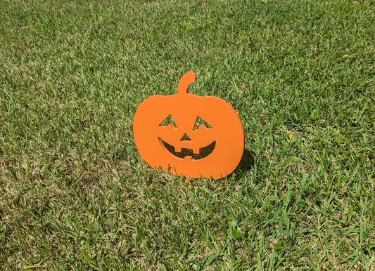 Pumpkin Yard Stake - Decoration 1