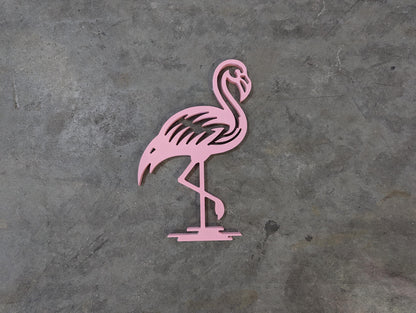 Custom PVC Wall Animal- Flamingo